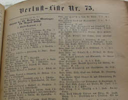 Verlustlisten der deutschen Armee im Feldzug 1870/71, Liste Nr. 75
