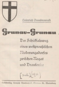 Grunauer Chronik von Heinrich Dombrowski, Foto © 2010 Frank Henschel 